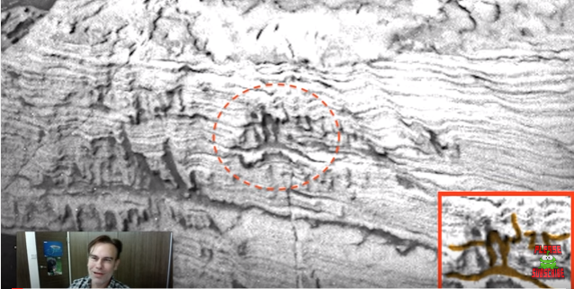 Pintura de un “hombre que corre” aparece en una foto de la NASA en Marte