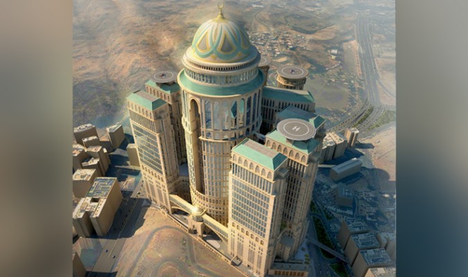 Arabia Saudí: La Meca tendrá el hotel más grande del mundo con 12 torres de 44 pisos y 10.000 habitaciones