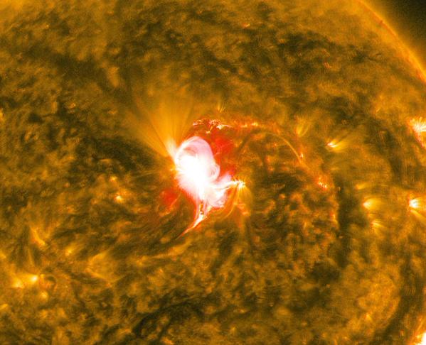 Tormenta solar el 22 de junio de 2015. a las 2:23, hora ET. ( NASA)