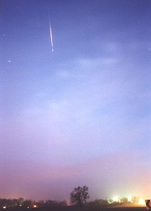 Leonida vista el 2001. ( NASA)